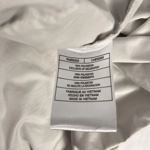 Nike Golf Pullover Windbreaker Jacket Clima-Fit Cream V-Neck Size XXL Mens - Picture 8 of 8